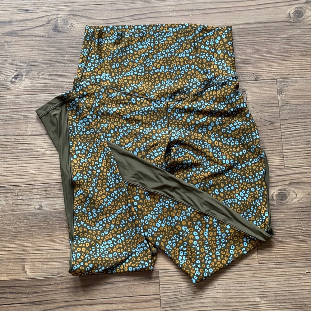 Aerie OFFLINE Real Me 7/8 Legging Hi-rise Cheeta Print
